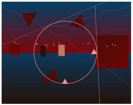 Abstract background Stockillustratie