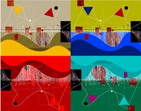 Abstract background Stockillustratie