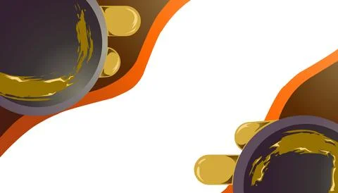 Abstract background illustration with gradient orange and gray tones. Perfe.. Stock Illustration