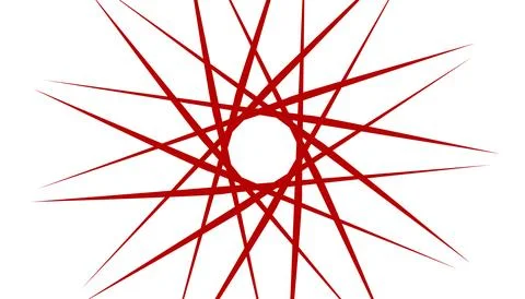 Abstract background illustration with a red theme Stock Illustration