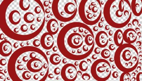 Abstract background illustration with a red theme Stock Illustration