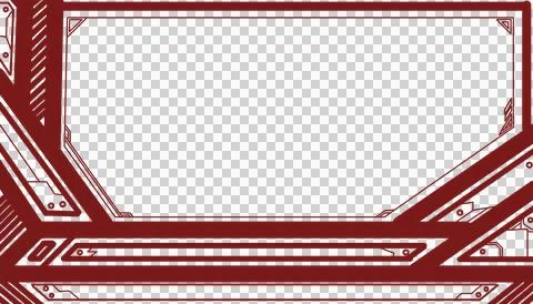 Abstract background illustration with a red theme Stock Illustration