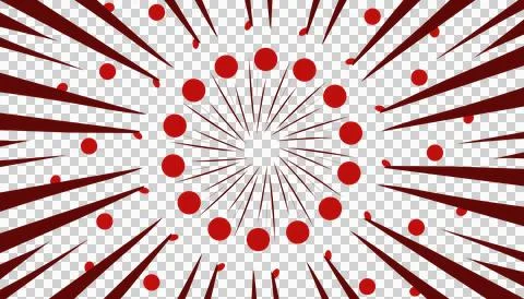 Abstract background illustration with a red theme Stock Illustration