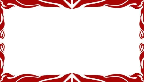 Abstract background illustration with a red theme Illustrazione stock