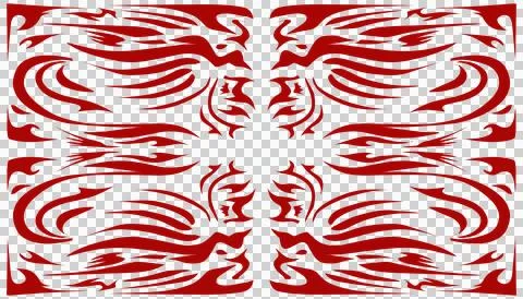 Abstract background illustration with a red theme Stock Illustration