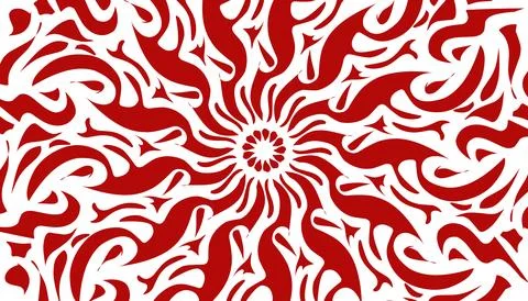 Abstract background illustration with a red theme Illustrazione stock