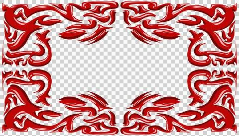 Abstract background illustration with a red theme Illustrazione stock