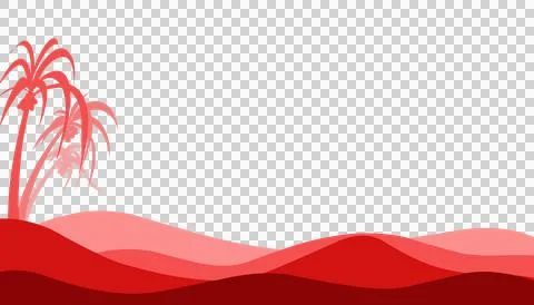 Abstract background illustration with a red theme Stock Illustration
