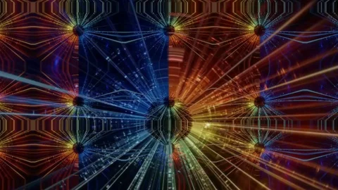 Abstract background illustrations full of beautiful simple designs Stock-Footage 128313038