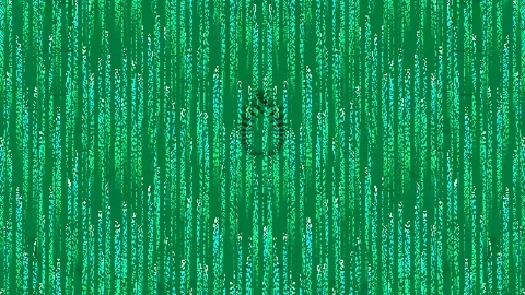 Abstract background illustrations full of beautiful simple designs green Stock Footage 129333948