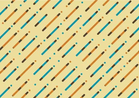 Abstract background image with diagonal stripes. Multi color on background ye Stock Illustration