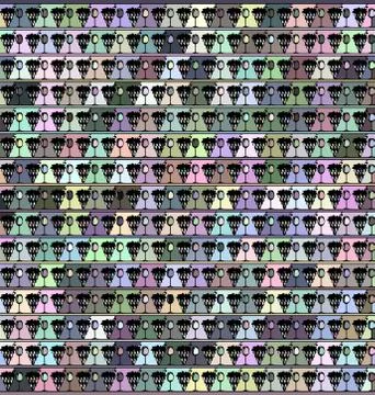 Abstract background image of figures wine and grape Stock Illustration