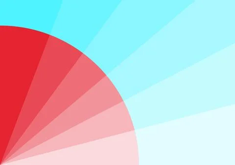 Abstract background image in the form of rays of monochrome gamut. Vector Illustrazione stock