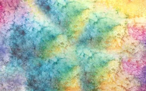 Abstract background image in the form of a watercolor drawing on paper. Stock Illustration