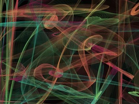Abstract background image made on black base Stock Illustration