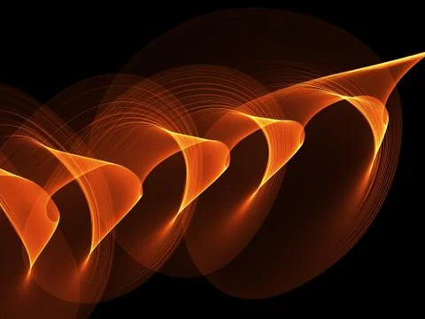 Abstract background image made on black base Stock Illustration