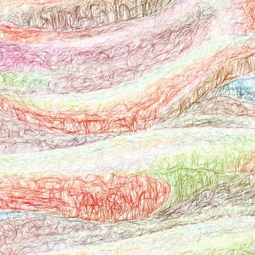 Abstract background image of a pencil. Delicate lines. Stock Illustration