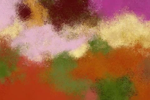 An abstract background image with a sandy texture created from many colors su Ilustração Stock