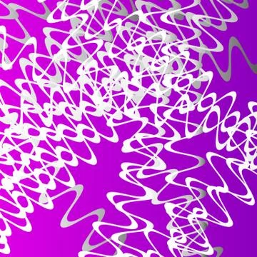 Abstract background, image with wavy, waving lines. Random lines pattern. Edi Illustrazione stock