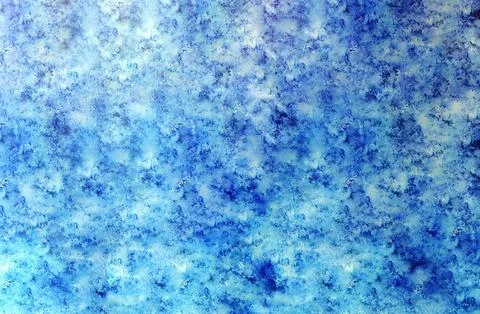 Abstract background of imitation snow surface in blue. Stock Photos