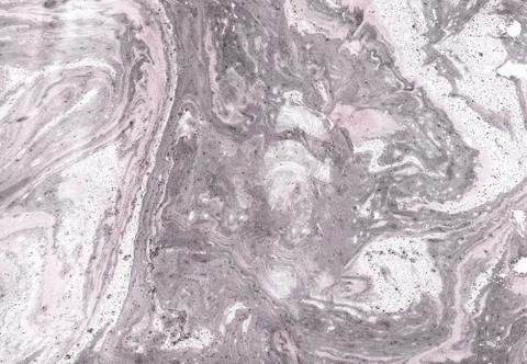 Abstract background. Ink marbling texture. Grey and white. Hand drawn marble Stock Illustration