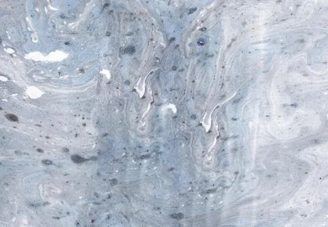 Abstract background. Ink marbling texture. Grey and white. Hand drawn marble Stock Illustration