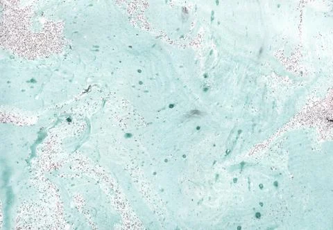 Abstract background. Ink marbling texture. Grey and white. Hand drawn marble Stock Illustration