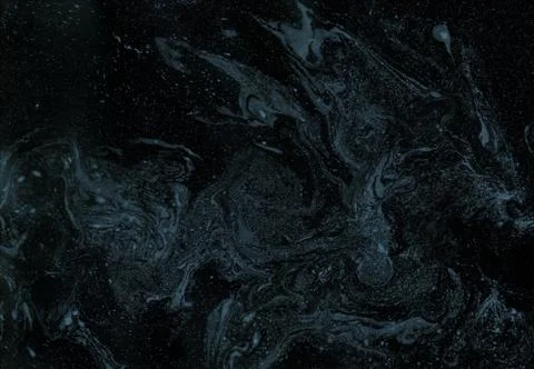 Abstract background. Ink marbling texture. Grey and white. Hand drawn marble Stock Illustration