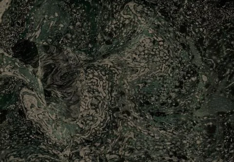 Abstract background. Ink marbling texture. Grey and white. Hand drawn marble Stock Illustration