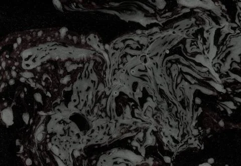 Abstract background. Ink marbling texture. Grey and white. Hand drawn marble Stock Illustration