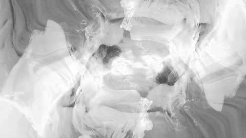 Abstract background ink smoke wave, Gradient ink color splash Stockillustratie