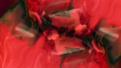 Abstract background ink smoke wave, Gradient ink color splash Stock Illustration