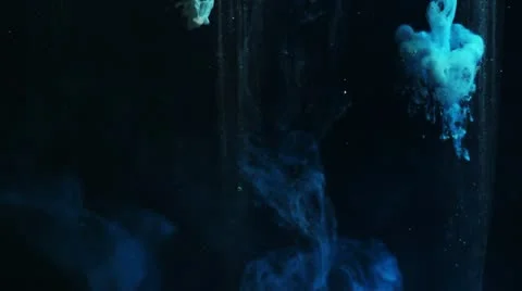 Abstract background, ink in water Stock-Footage 21928587