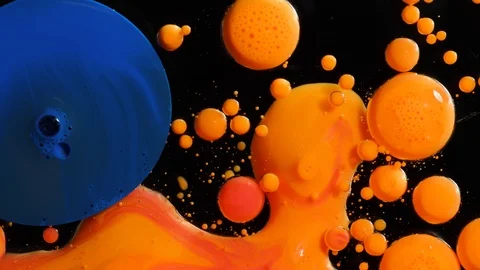 Abstract background. Ink in water Stock-Footage 85911607