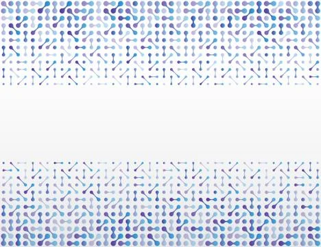 Abstract background with integrated metaballs. Stock Illustration