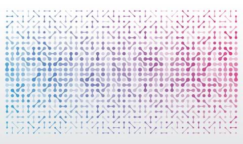 Abstract background with integrated metaballs. Stock Illustration