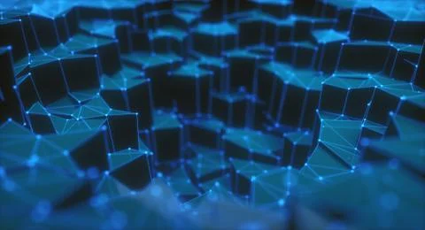 Abstract Background Internet Connections Stock Illustration