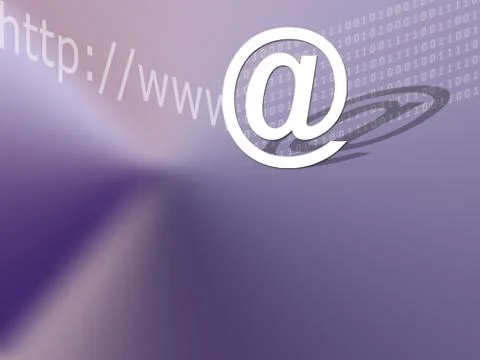 Abstract Background @ &amp; Internet 스톡 사진