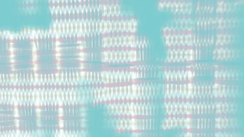 Abstract background of intertwined threads with blue moving spots Stock-Footage 289406595