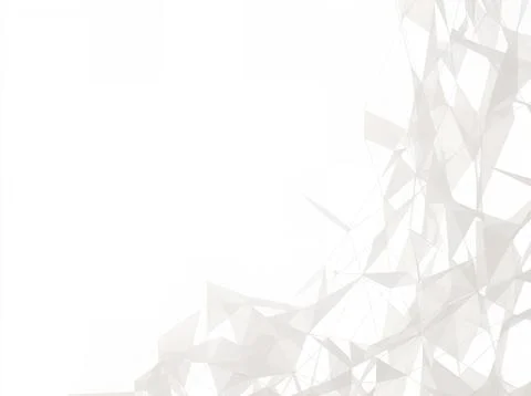 Abstract background with interweaving of colored lines and dots Illustrazione stock