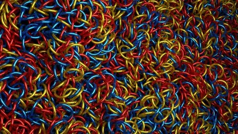 Abstract background of interwoven elements. Stock Photos