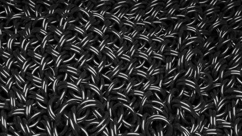 Abstract background of interwoven elements. Stock Photos