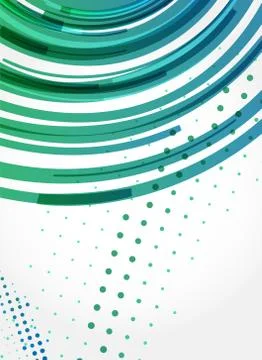 Abstract background with involute lines. Title for a business-project Stock Illustration