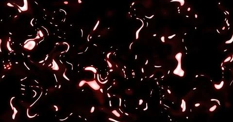 Abstract background with iridescent beautiful bright glowing red creepy blood Stock Illustration