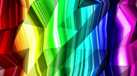 Abstract background with irregular tessellations pattern, triangular design  Stock Footage 56706730