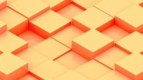 Abstract background with isometric cubes Abstract background with isometri... Foto stock