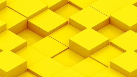 Abstract background with isometric cubes Stock Illustration