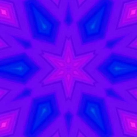 Abstract background, Kaleidoscope, geometric concept in blue and pink color Stock Footage 227286205