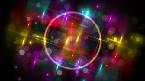 Abstract background, kaleidoscope light, loop Stock Footage 53543044