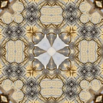 Abstract background, kaleidoscope pattern Illustrazione stock